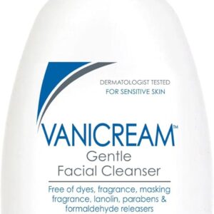 Vanicream Gentle Facial Cleanser with Pump Dispenser - 8 fl oz - Formulated Without Common Irritants for Those with Sensitive Skin