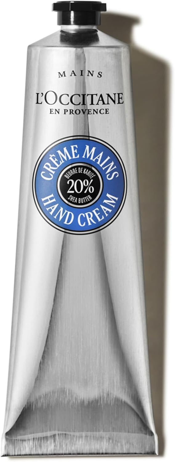 L'OCCITANE 20% Organic Shea Butter Hand Cream, Nourishes & Protects Dry Hands, Fast-Absorbing, Non-Greasy, Leaves Skin Moisturized & Soft, Vegan