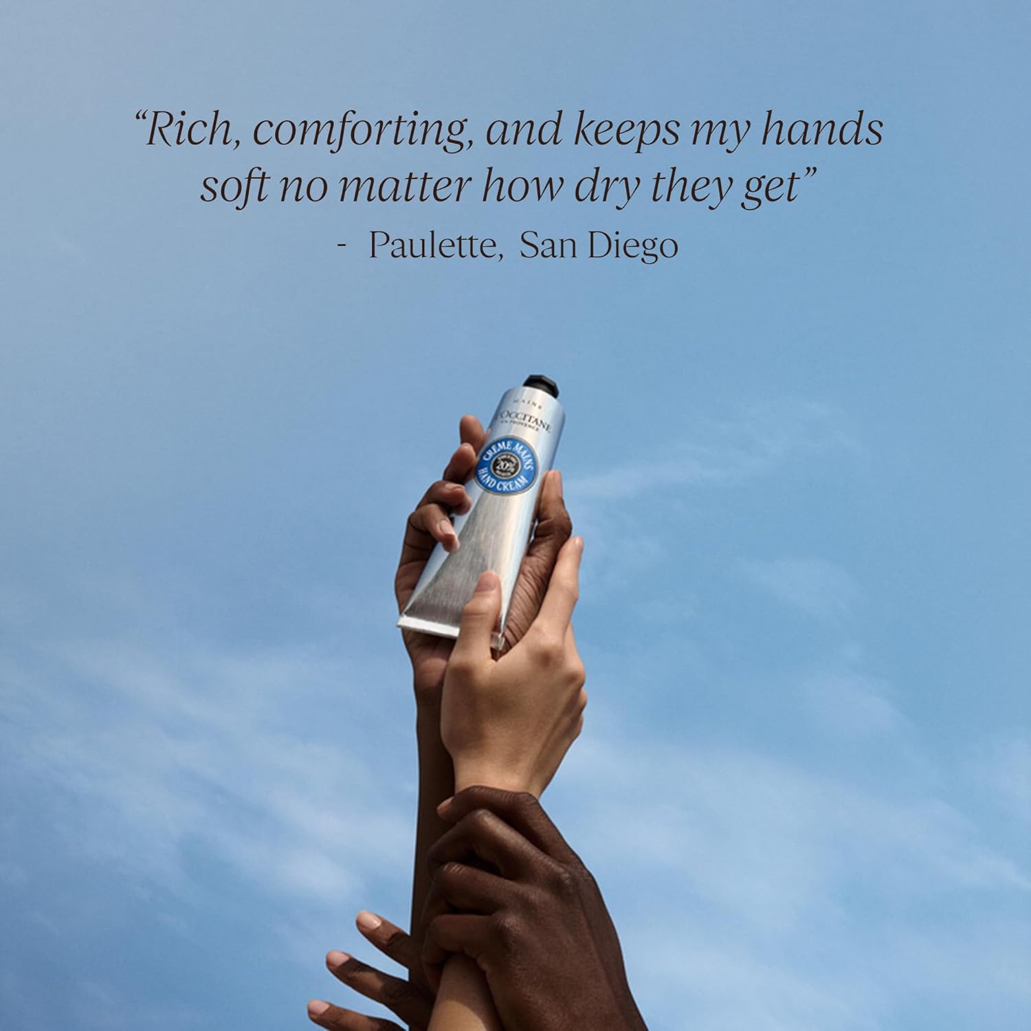 L'OCCITANE 20% Organic Shea Butter Hand Cream, Nourishes & Protects Dry Hands, Fast-Absorbing, Non-Greasy, Leaves Skin Moisturized & Soft, Vegan - Image 7