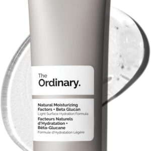 The Ordinary Natural Moisturizing Factors + Beta Glucan, Lightweight Gel Moisturizer for All-Day Hydration, 3.4 Fl Oz