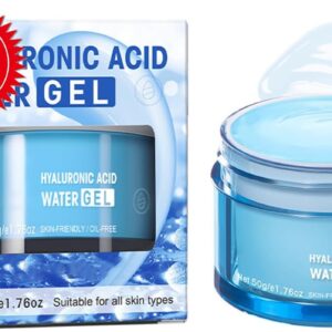Hydro Boost Hyaluronic Acid Moisturizing Water Gel, Face Moisturizer For Oil Skin, Hyaluronic Acid Formula Combined With Water,Lightweight and Long-lasting Hydration-1.76Oz (Water Gel)